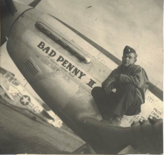 Mustang P-51 Bad Penny II with nose art