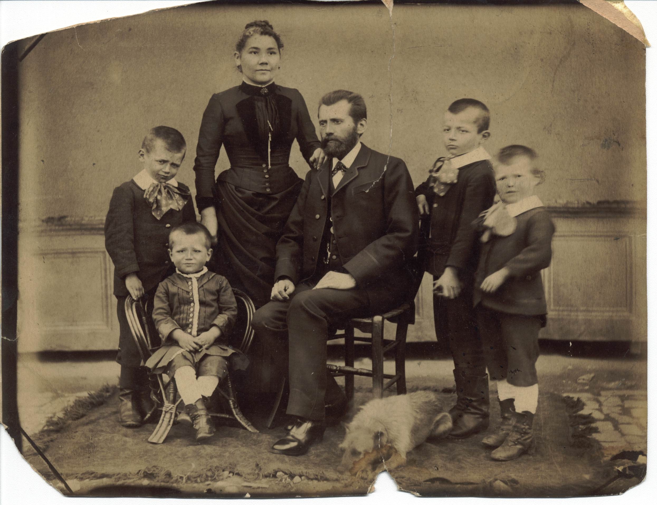 Zierenberg family 1887, Gevelsberg, Germany